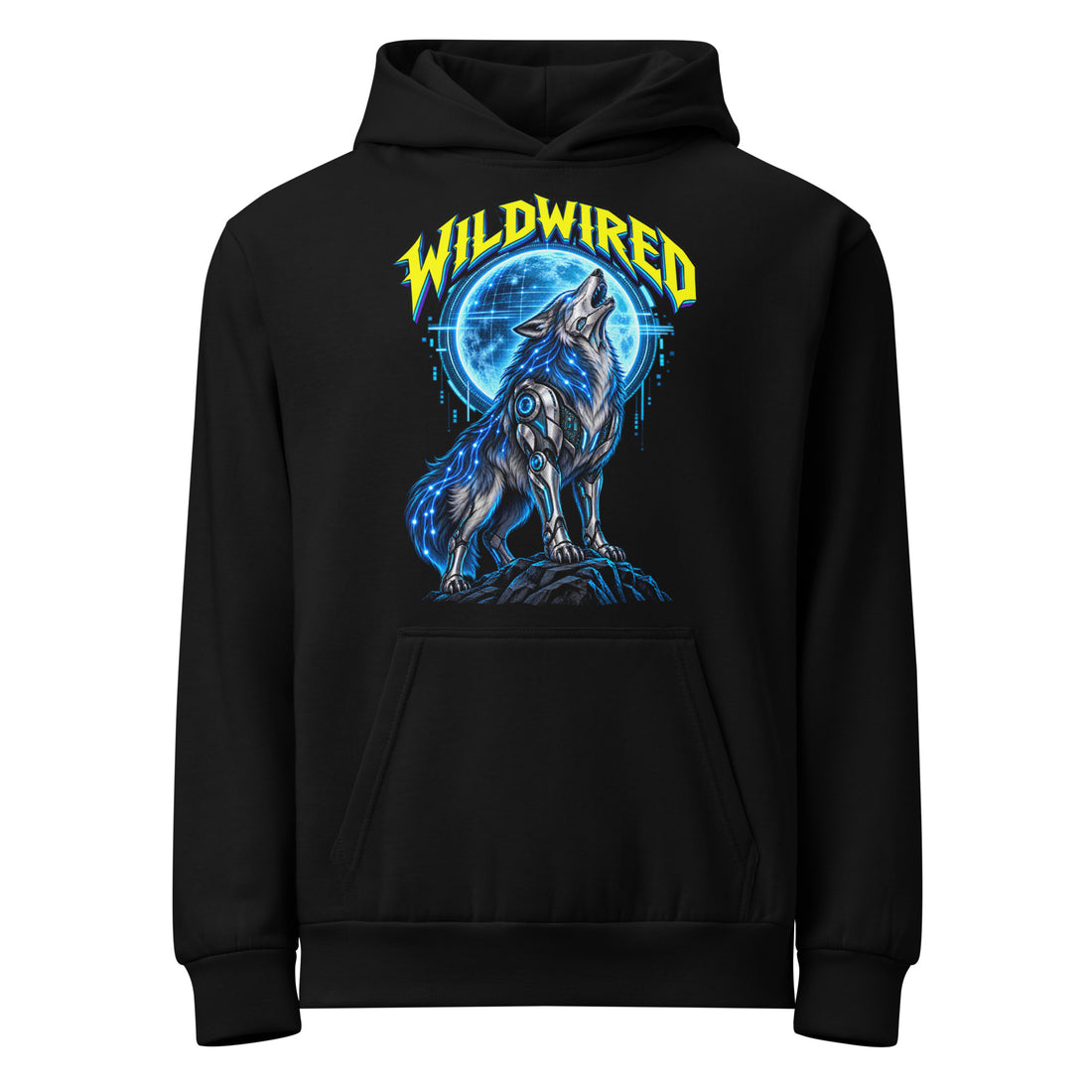 Cyberpunk Animals Lovers | Unisex Urban Hoodie — WILDWIRED by printfluence
