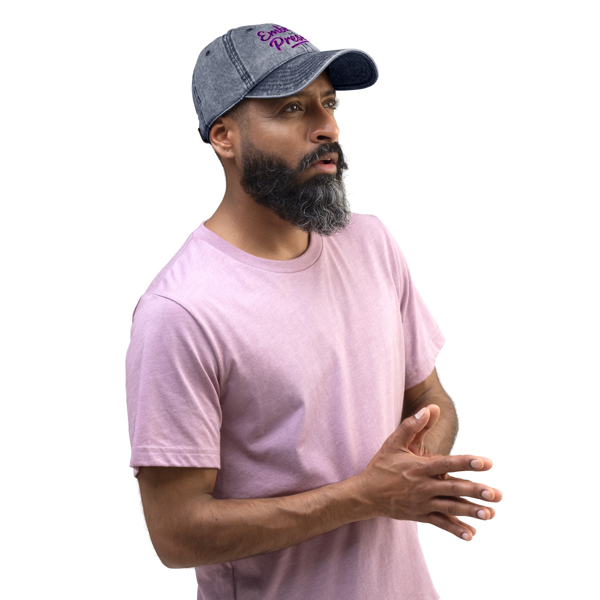Vintage Cotton Twill Cap - Trusted Embrace Present Cap – Premium Vintage Discovery by printfluence.net