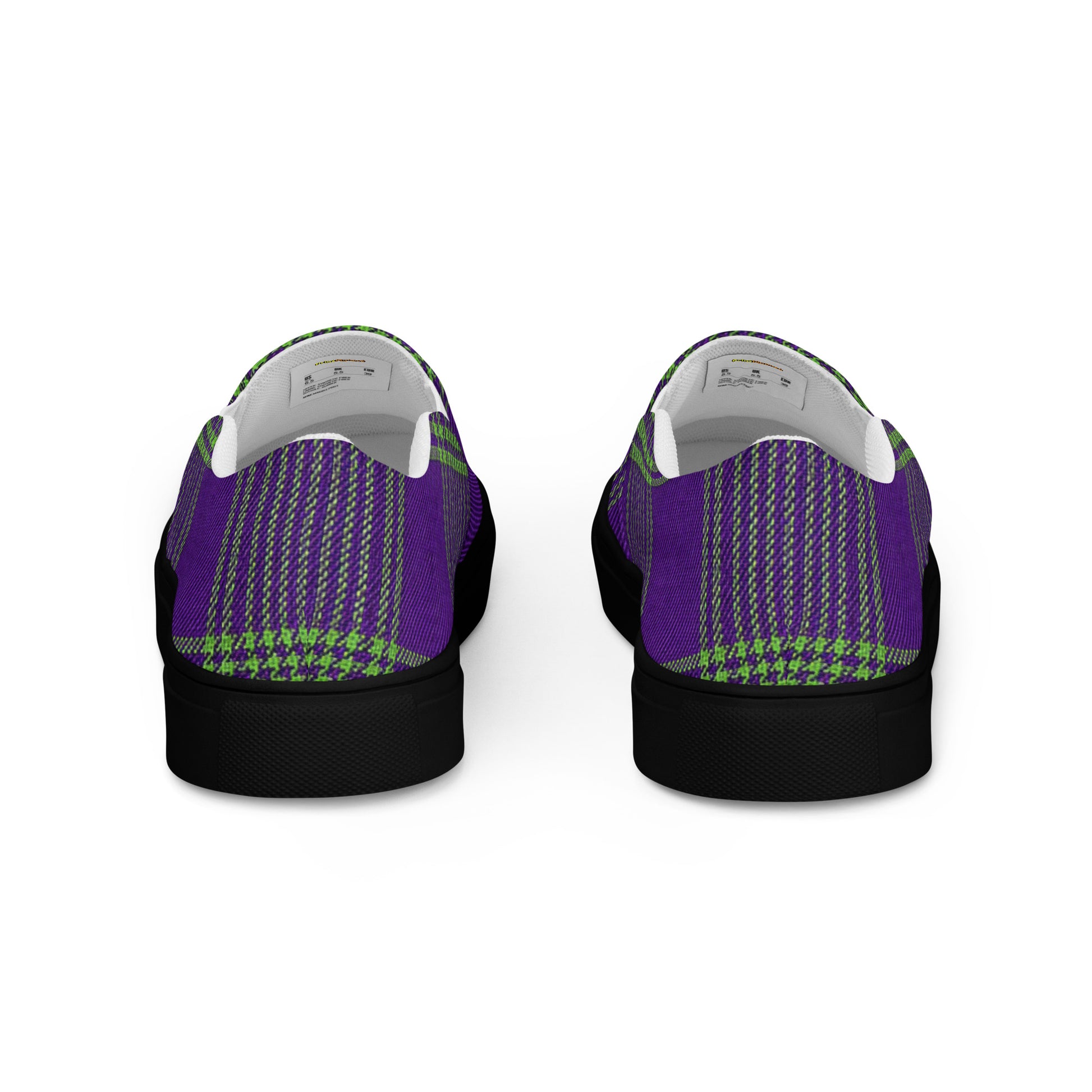 Women’s slip-on canvas shoes - Zen Bloom: Women’s Slip-On Canvas Shoes - Vibrant Floral Mandala Art by printfluence.net
