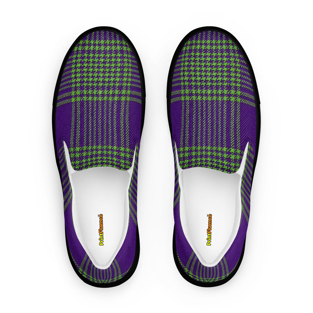 Women’s slip-on canvas shoes - Zen Bloom: Women’s Slip-On Canvas Shoes - Vibrant Floral Mandala Art by printfluence.net