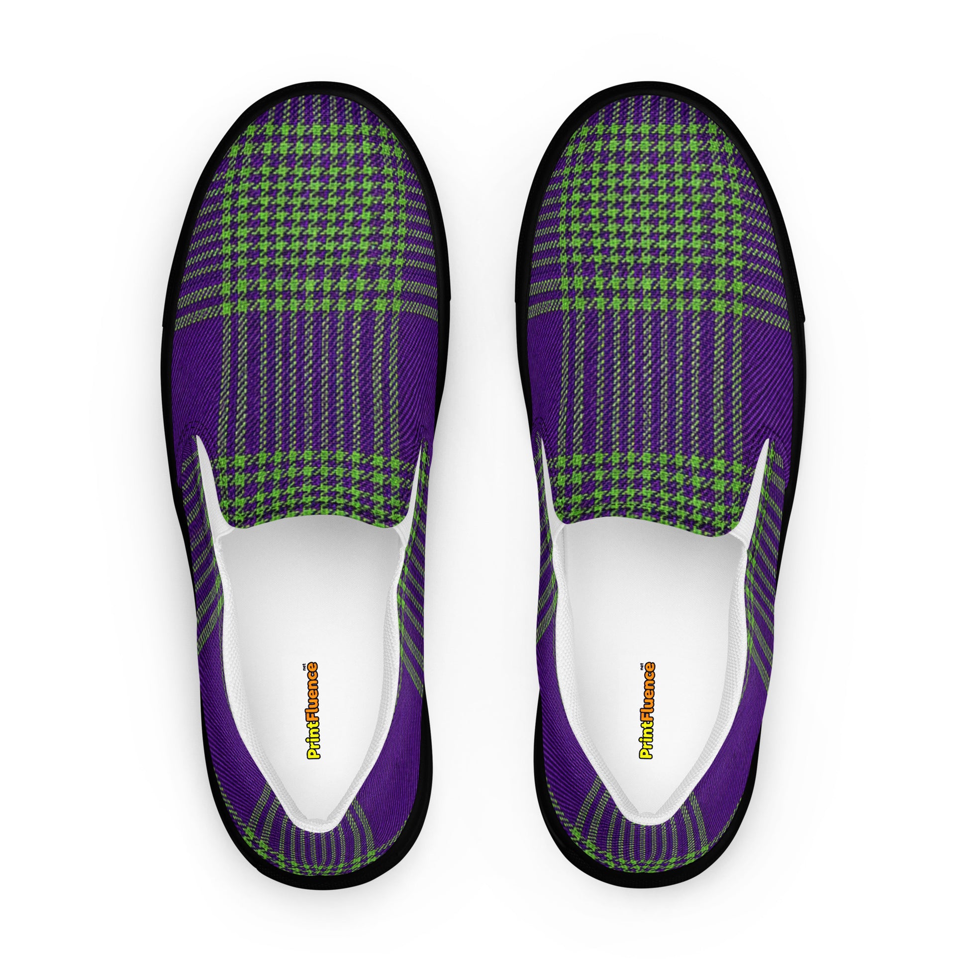Women’s slip-on canvas shoes - Zen Bloom: Women’s Slip-On Canvas Shoes - Vibrant Floral Mandala Art by printfluence.net