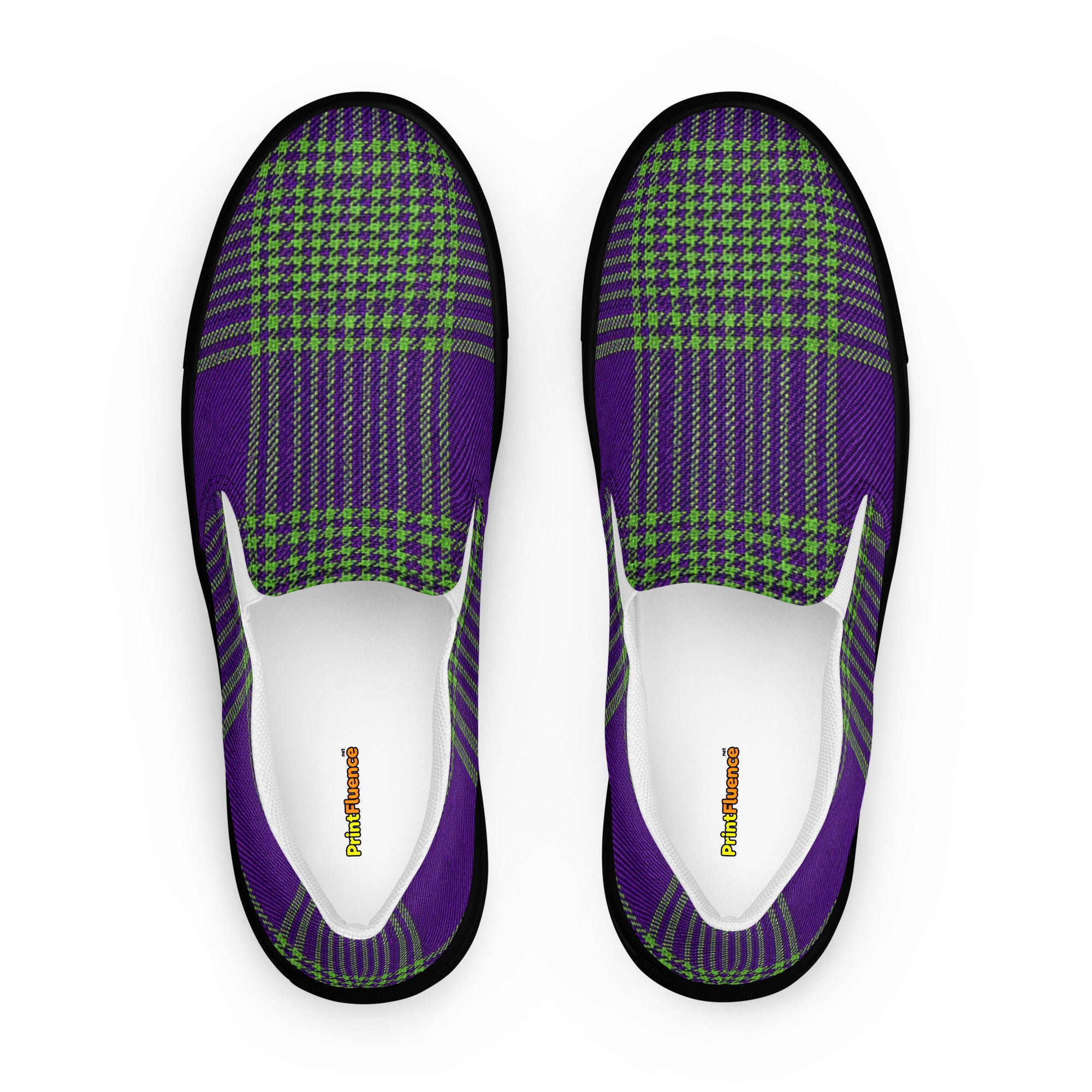 Women’s slip-on canvas shoes - Zen Bloom: Women’s Slip-On Canvas Shoes - Vibrant Floral Mandala Art by printfluence.net