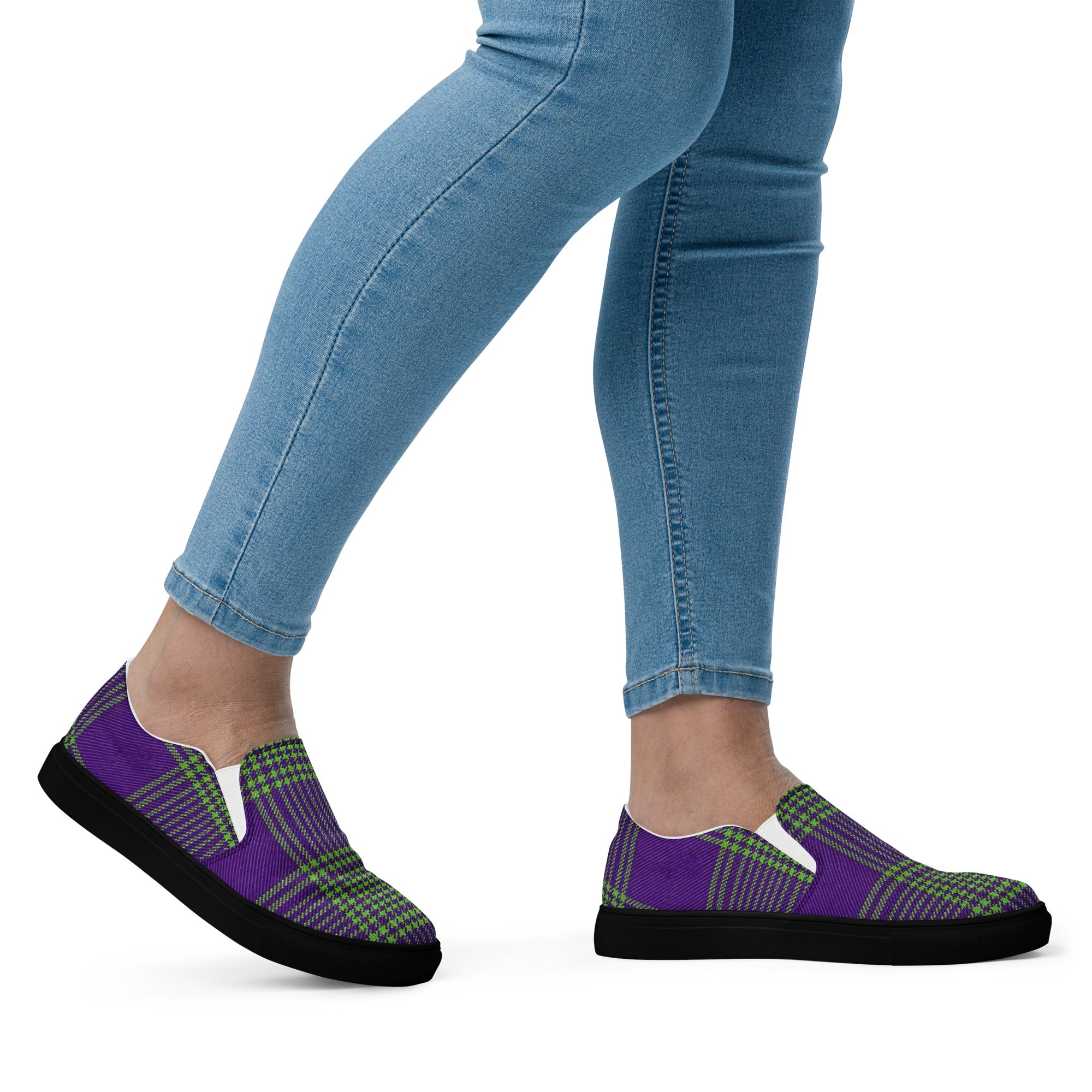 Women’s slip-on canvas shoes - Zen Bloom: Women’s Slip-On Canvas Shoes - Vibrant Floral Mandala Art by printfluence.net