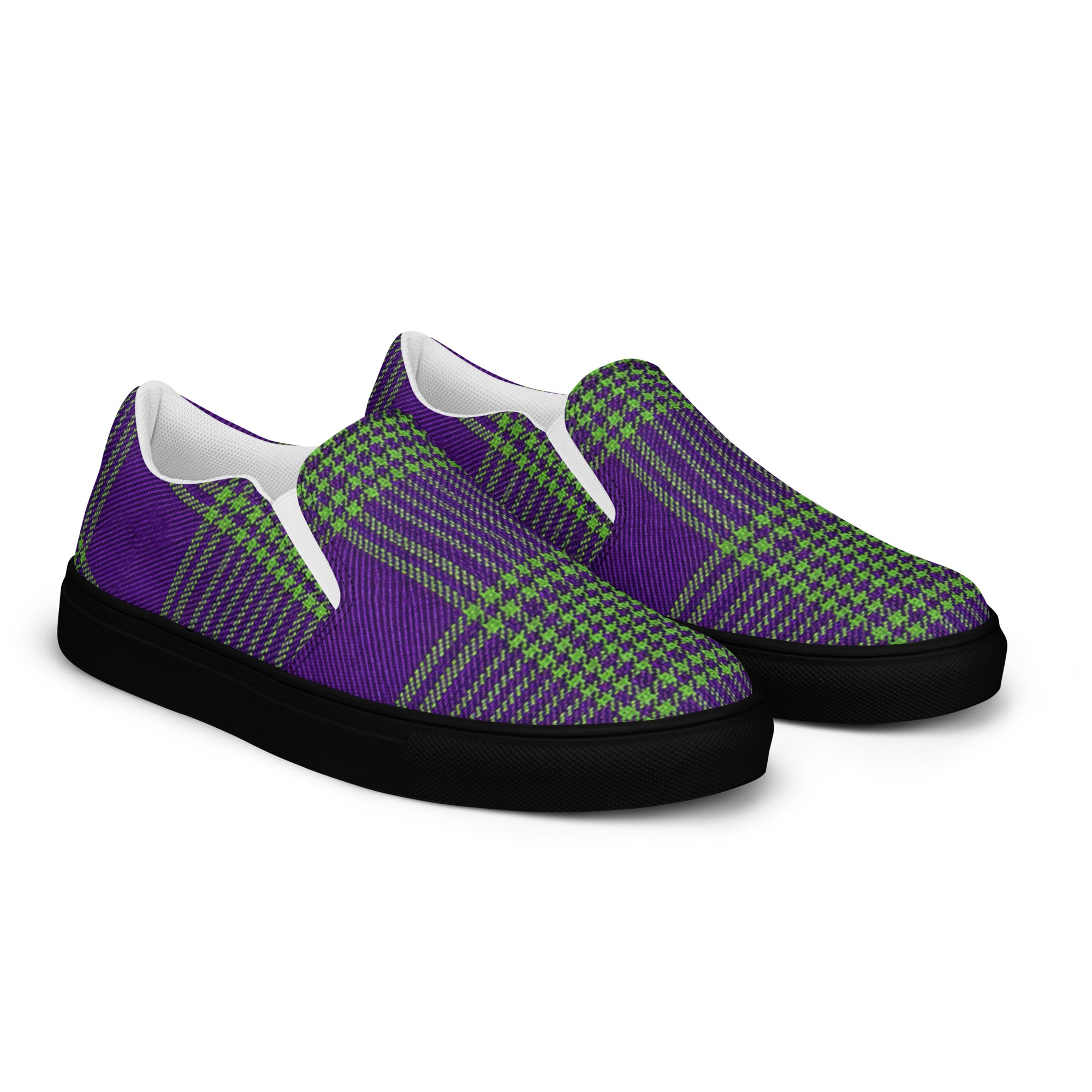 Women’s slip-on canvas shoes - Zen Bloom: Women’s Slip-On Canvas Shoes - Vibrant Floral Mandala Art by printfluence.net