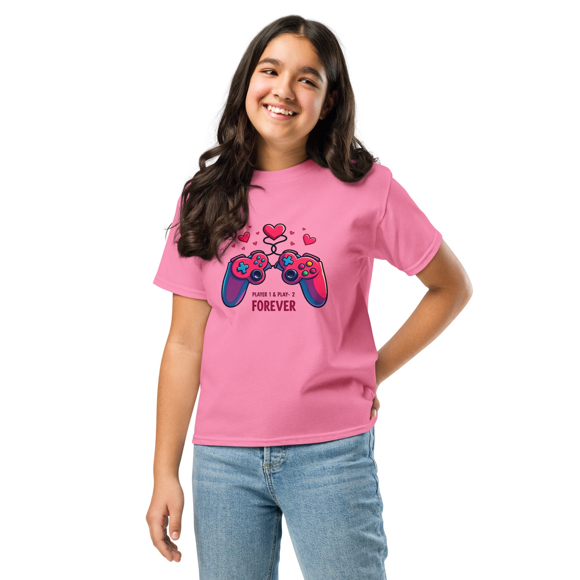Youth classic tee - Elite Gamer Love Youth Tee – Opulent Player Forever by printfluence.net