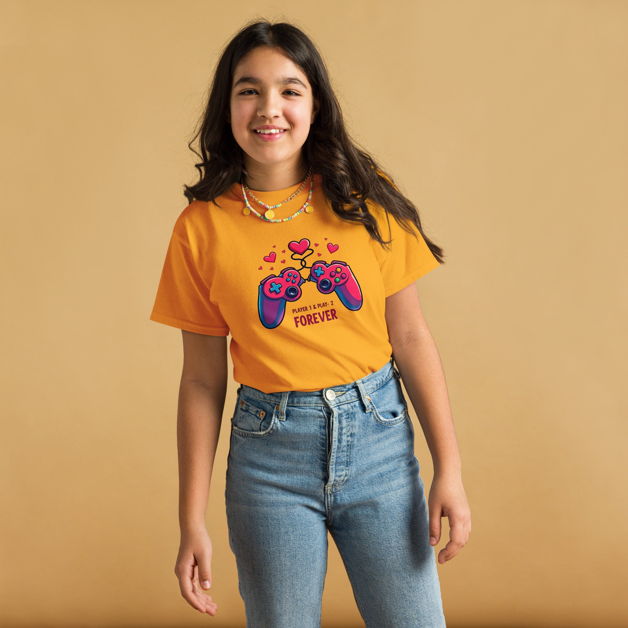 Youth classic tee - Elite Gamer Love Youth Tee – Opulent Player Forever by printfluence.net