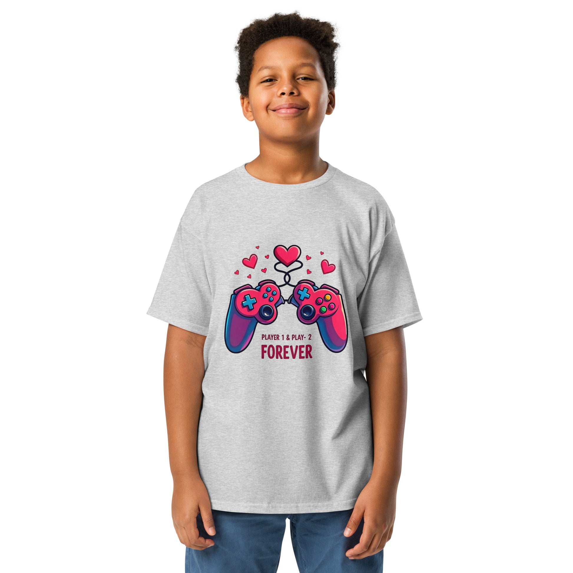Youth classic tee - Elite Gamer Love Youth Tee – Opulent Player Forever by printfluence.net
