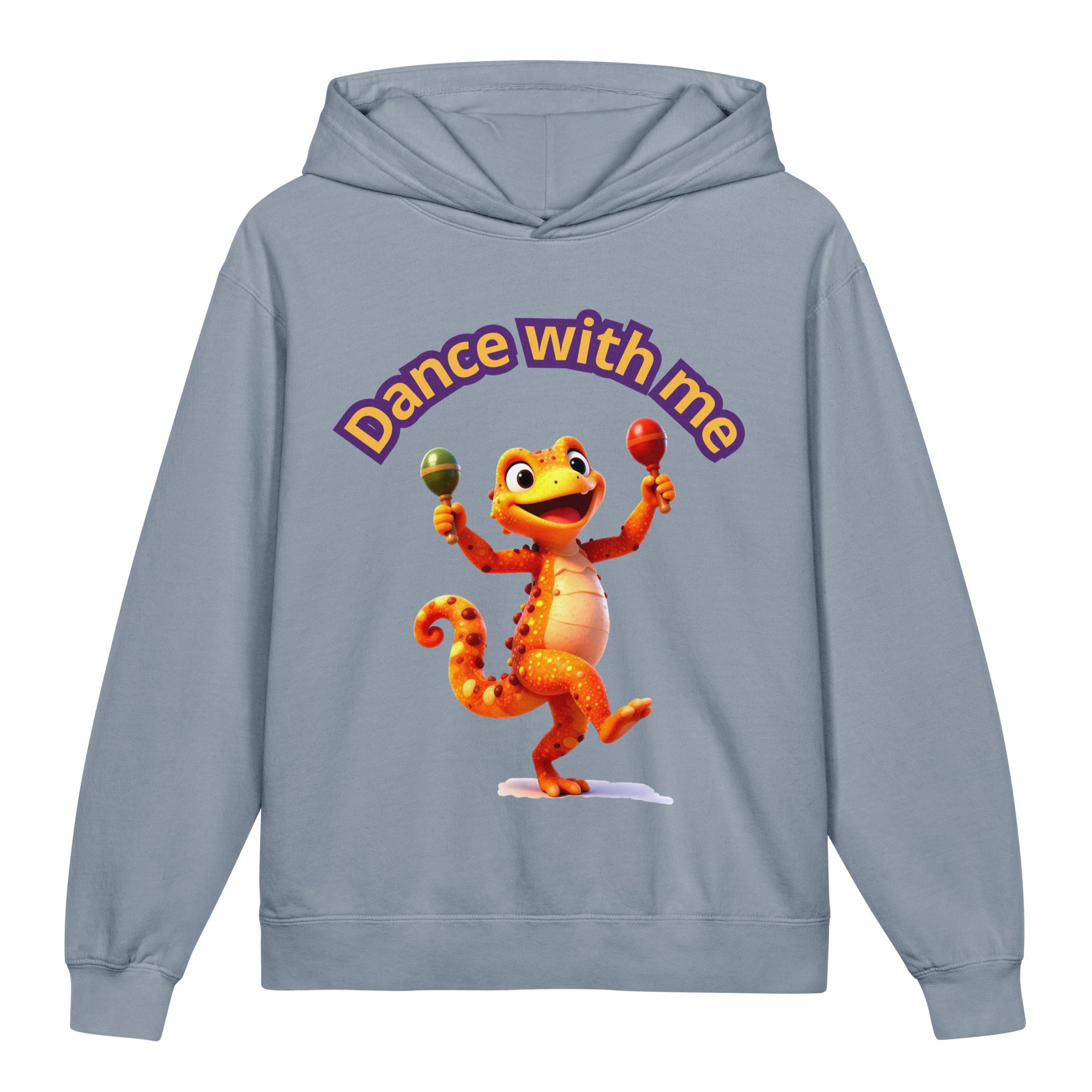Youth lightweight hooded sweatshirt - Elite Dancing Lizard Youth Hoodie – Joy for Young Champions by printfluence.net