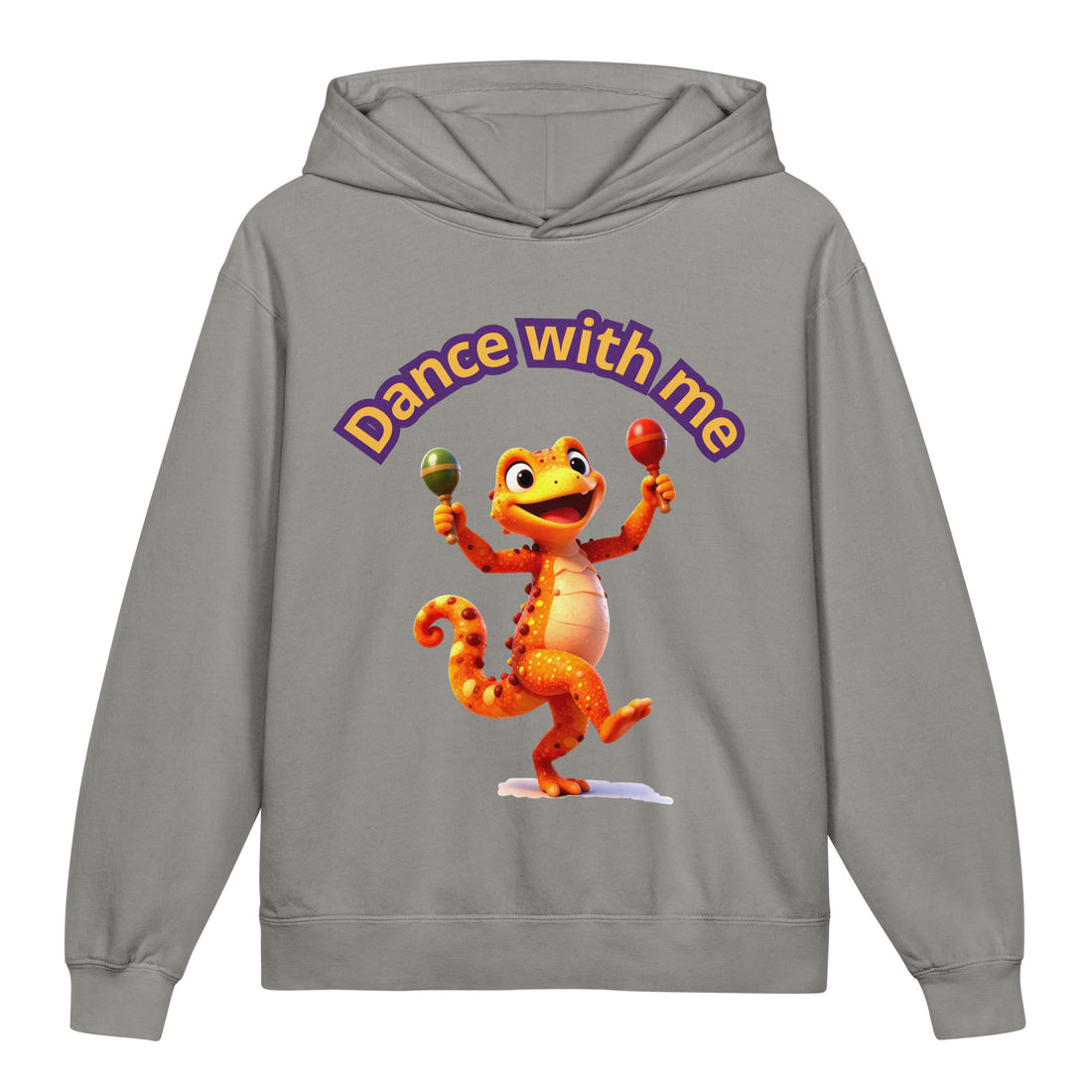 Youth lightweight hooded sweatshirt - Elite Dancing Lizard Youth Hoodie – Joy for Young Champions by printfluence.net