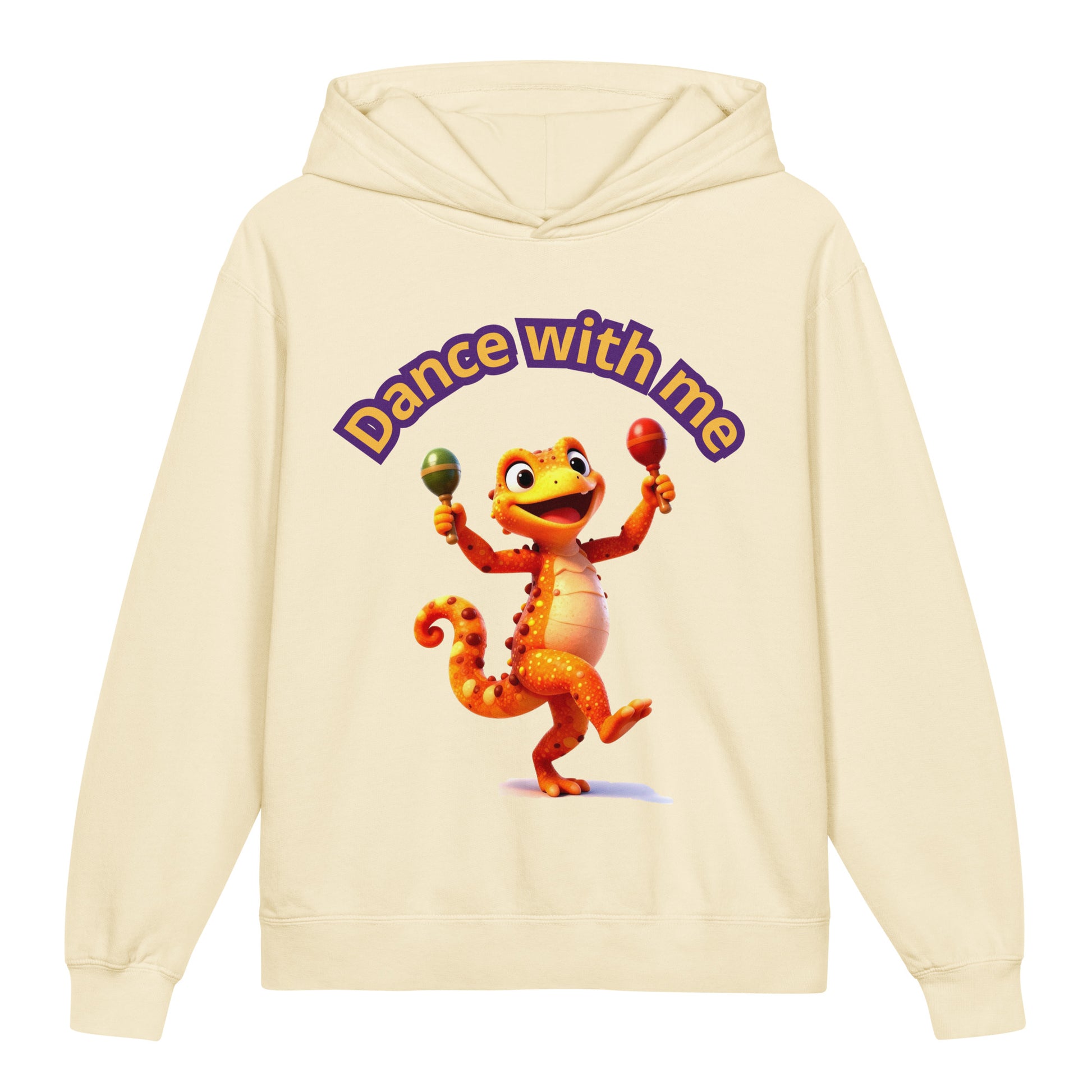 Youth lightweight hooded sweatshirt - Elite Dancing Lizard Youth Hoodie – Joy for Young Champions by printfluence.net