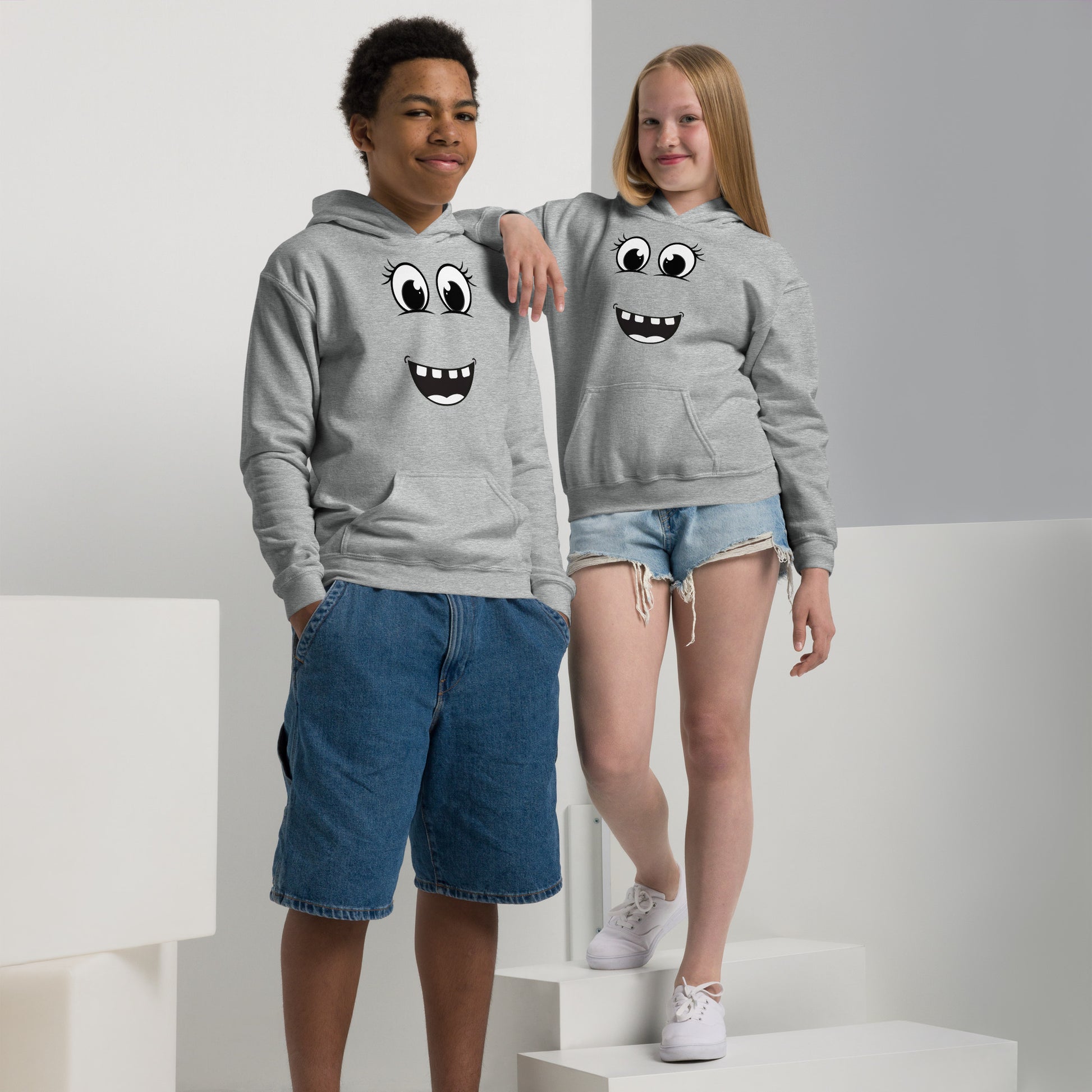 Youth heavy blend hoodie - Winning Smile Youth Heavy Blend Hoodie – For Tomorrow's Elite Leaders by printfluence.net